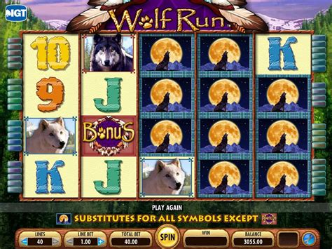 online casino slots wolf run