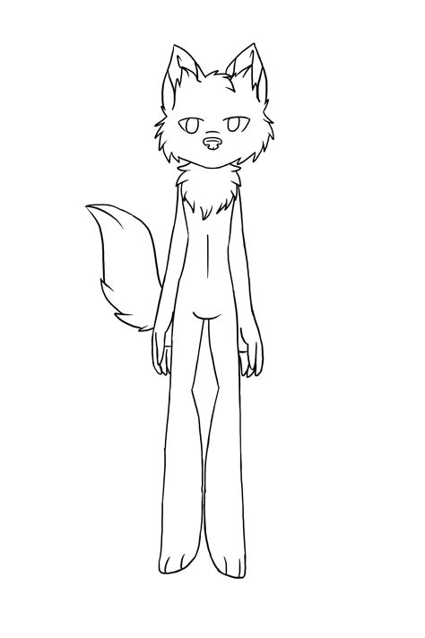 Wolf base anthro.  If you&rsquo;d like to access the colored layers and premade o...