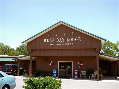 Wolf bay lodge. Specialties: Wolf Bay Lodge has been Baldwin County's local seafood tradition since 1973. We specialize in all sorts of seafood specialties, including our world famous Wolf Bay Fried Shrimp, along with succulent steaks, and mouthwatering deserts. A full kids menu is available. Established in 1973. Wolf Bay Lodge is a family - owned Baldwin County … 