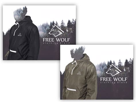 Wolf clothing brand. Some designs incorporate mountains or trees into the image of a wolf. A lot of these logos use earthy colours while there are those that use bright colours. Adventure Logo by Yuro. Trees Logo Design by Marka. Negative Logo by Stevan. Mountain Logo Design by Nenad Maksimovic. Fire Logo Design by Oriu. 