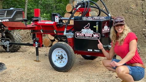 Wolf ridge splitters. Today I had the chance to run the 35 H.O (High Output) commercial wood splitter from Wolfe Ridge MFG. To see more of this splitter in the future, check out G... 