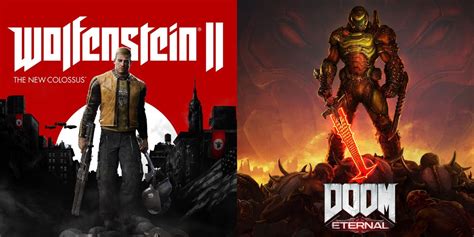 Wolfenstein II The New Colossus vs Doom Eternal. 