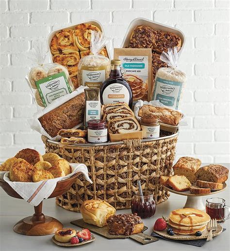 Wolfermans - Save $30 on $129+. Wolferman’s® Best of the Bakery Crate. $124.99. available to ship now. Save $30 on $129+. Breakfast Entertainer Gift Basket. $109.99. available to ship now. Delicious Mornings Gift Basket.
