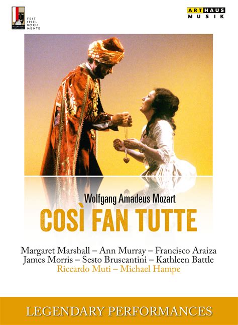 Wolfgang Mozart: Cosi Fan Tutte
