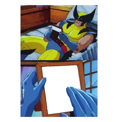 Caption this Meme All Meme Templates. Template ID: 383029262. Format: png. Dimensions: 600x600 px. Filesize: 278 KB. Uploaded by an Imgflip user 1 year ago. Blank Wolverine template.