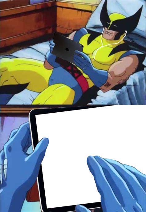 Blank Wolverine template. Create. Make a Meme Make a GIF Make a Chart Make a Demotivational Flip Through Images. Wolverine Template. Caption this Meme All Meme Templates. Template ID: 382205848. Format: png. Dimensions: 599x864 px. Filesize: 538 KB. Uploaded by an Imgflip user 1 year ago