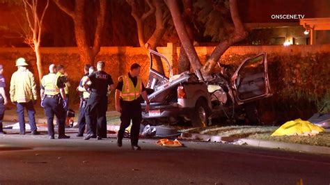 Woman Killed, 3 Injured in Solo-Car Crash on Sunset Boulevard [Hollywood, CA]