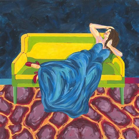 Woman On Couch Painting