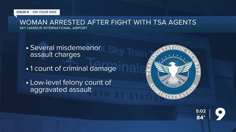 Woman accused of assaulting TSA officers at Phoenix airport