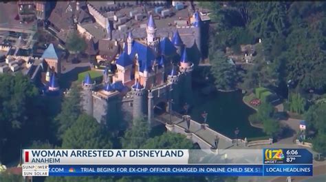 Woman accused of trying to avoid arrest by hiding on Disneyland ride