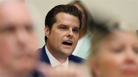 Woman arrested for allegedly throwing drink at Rep. Matt Gaetz