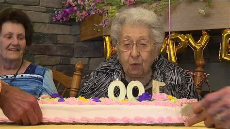 Woman celebrates 100th birthday with big party at Signature Grand