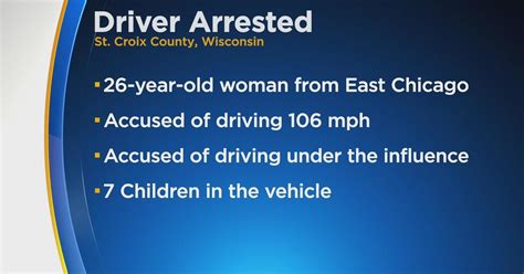 Woman clocked at 106 mph while driving under the influence with 7 kids in car, police say