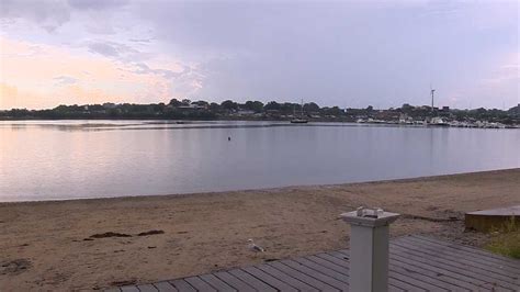 Woman hospitalized after being struck by lightning at Savin Hill Beach