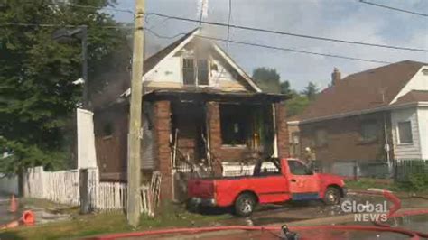 Woman in hospital in critical condition after house fire in Oshawa