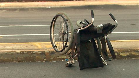 Woman in wheelchair struck and killed by car
