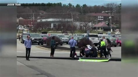 Woman injured when light pole falls at shopping center parking lot in Nashua, NH