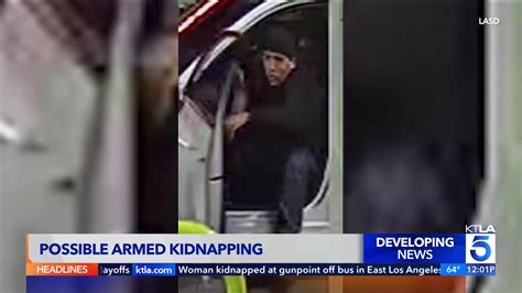 Woman kidnapped at gunpoint off bus in East Los Angeles: Sheriff's Department