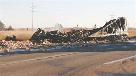 Woman killed in western Kansas crash involving semi - KAKE