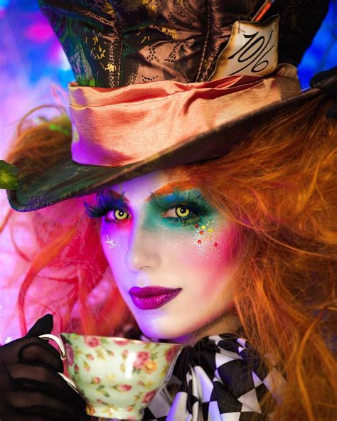 Makeup Tutorial for a dark evil version of The Mad Hatter from Alic