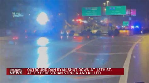 Woman struck, killed by vehicle on Dan Ryan
