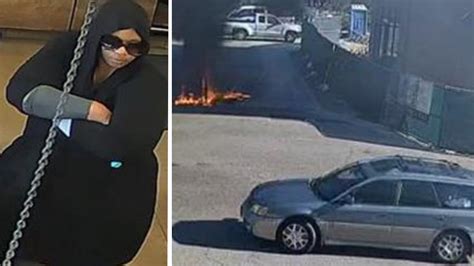 Woman suspected of setting fire at gas pump, Target store