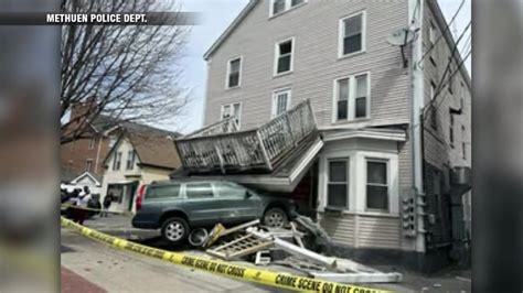 Woman who drove her car into Methuen home facing OUI charges