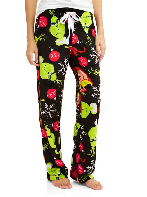 THESE ARE OFFICIALLY LICENSED DR.SEUSS GRINCH PAJAMA PANTS, GREAT ALLOVER PATTERN - Features an allover pattern of the Grinch in a Santa hat with a green plaid pattern. ... Listed in regular men's sizes but can be worn comfortably by women looking for longer, looser fitting pajama pants. Gender. Male. Brand. Seven Times Six. …. 