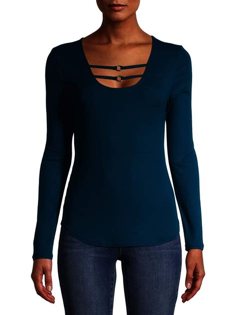 You can grab the No Boundaries Juniors Plaited Pullover Sweater for just $16.98. I do think these will be VERY popular this year! If you need some good basic tanks these No Boundaries Juniors Ribbed Camis these are great and only $2.98! Perfect for layering or working out! I told you the Women’s No Boundaries Clothing section had it …. 
