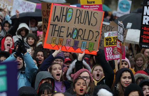 Women's rights protest. Elaine Thompson | AP. More on the Women's March on Washington:• The Next Year of the Woman • The Evolution of the F-Word. 1887 – Susanna Medora Salter becomes … 