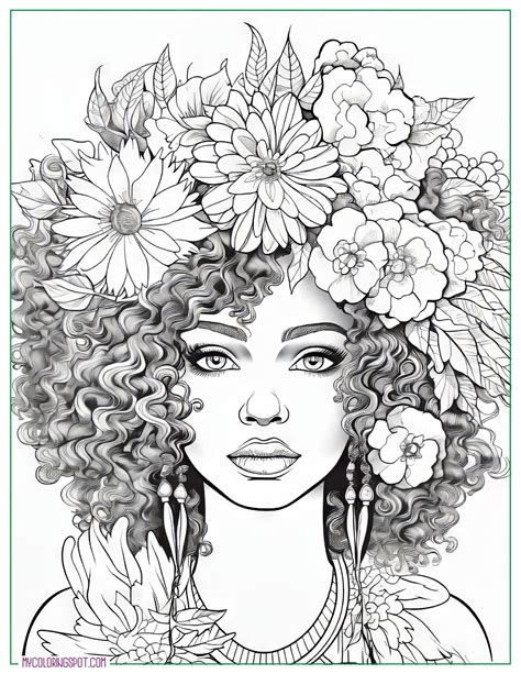 Women Coloring Books