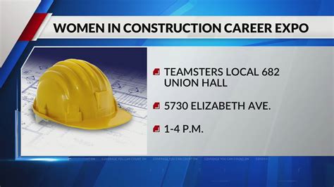 Women In Construction Expo happening Wednesday afternoon