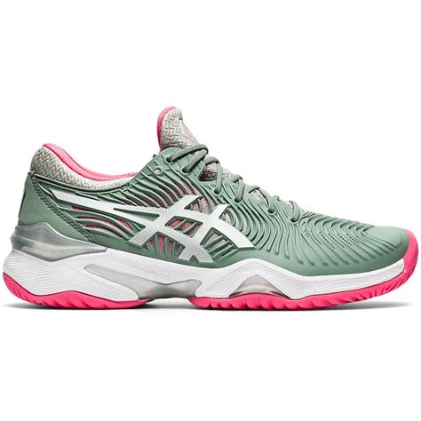 Women S Court Ff 2 Slate Grey White Tennis Asics
