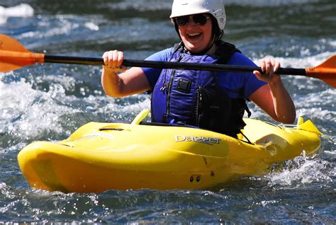 Women Whitewater Kayaking