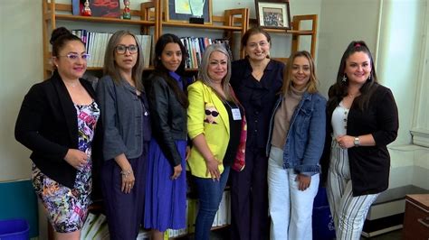 Women leaders from Mexico learning in Albany