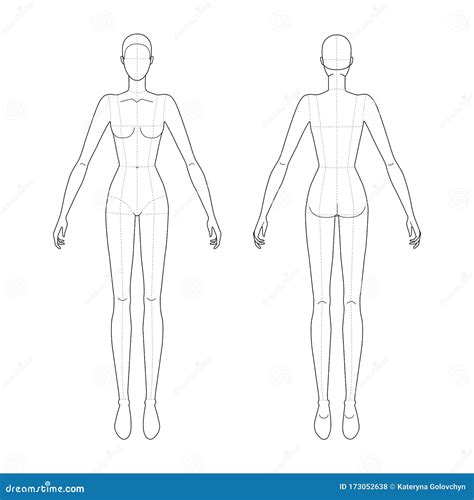 Womens Body Template