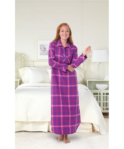 Womens Nightgowns Flannel Kohl