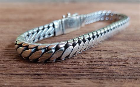 Womens Thick Bracelet - Etsy UK