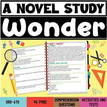 Wonder Study Questions Part 3