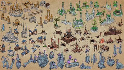 Wonderdraft custom assets. Immerse yourself in the allure of old-world maps with this meticulously crafted collection of 150 high-quality assets. Explore the charm of a fantasy or bygone era as you adorn your fantasy maps with markers / landmarks like ores, blacksmith forges, woodcutters, livestock, wheat, spices, plantations, hunting points, fishing points, and much more. 