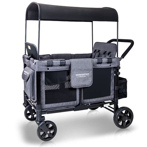 Wonderfold. WonderFold W4 Elite Quad . $699 at Amazon. $699 at Amazon. Read more. 6. Stroller Wagon With Best Extras Delta Children Jeep Deluxe Wrangler. $340 at Amazon. $340 at Amazon. Read more. 7. 