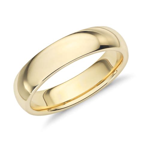 Wonderful 18K Turkish Yellow Gold 3.5mm Wedding Band Ring - Size …