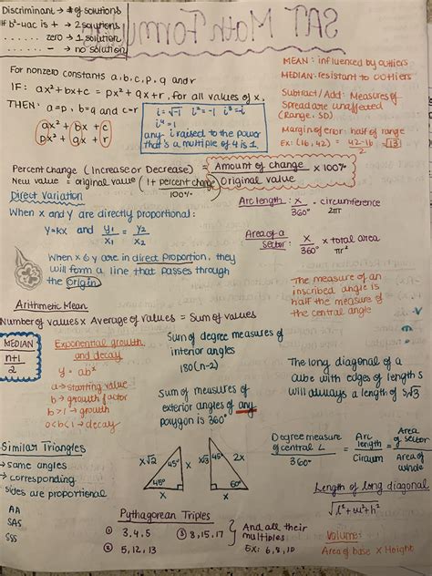 Wonderful Sat Math Cheat Sheet 2020 How Do You Write Balanced Chemical