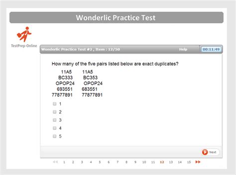 Wonderliconline. The Wonderlic Personnel Test is a classic cognitive ability test that many employers use as a screening device during the hiring process. The test is used to assess your problem solving abilities and how well you perform under pressure. Long version (WPT-R): 50 questions in 12 minutes. Short version (WPT-Q): 30 questions in 8 minutes. 