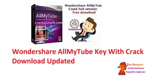 Wondershare AllMyTube 7.6.7 Crack + License Key 