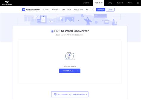 Wondershare hipdf online.  \n- Create PDF: Convert Word / Excel / PPT / Picture / TXT / RT...