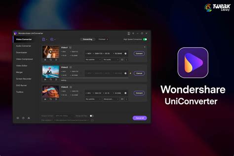 Wondershare uniconverter. Wondershare UniConverter نرم افزاری قدرتمندی که توانایی تبدیل فرمت های رایج ویدیویی به یکدیگر را دارد و می تواند با بالاترین سرعت ممکن اکثر فرمت های صوتی و تصویری را تبدیل کند.شاید فرمتی نباشد که این نرم افزار از تبدیل آن به فرمت ... 