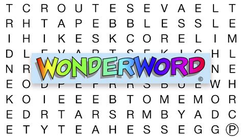 Printable Wonderword Puzzle 082321. Aug 22, 2021 Updated Dec 5, 