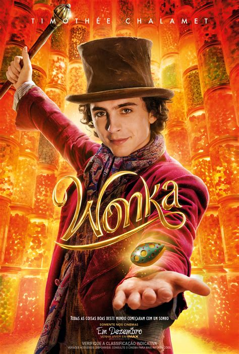 Wonka 2023 showtimes. RUNNING TIME: 1:56. RELEASE DATE: December 14, 2023. STARRING: Timothée Chalamet, Olivia Colman, Hugh Grant. DIRECTOR: Paul King. WRITER (S): Simon Farnaby, Paul King, Roald Dahl. MOVIE SYNOPSIS: Willy Wonka, chock-full of ideas and determined to change the world one delectable bite at a time—is proof that the best things in life begin with ... 