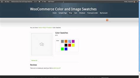 WooCommerce Colors & Swatches for Variations - WP Swings …